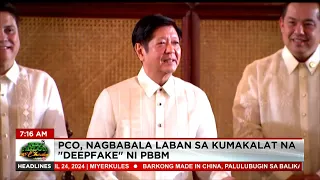 PCO, nagbabala laban sa kumakalat na “deepfake” ni PBBM | #TedFailonandDJChaCha