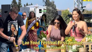 Lao Food Festival ເທສະການອາຫານລາວ#laofood  #lao