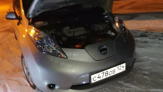 Доработка Type2 - Type1.  Розетка 220v в Nissan Leaf для подогрева и внешних устройств