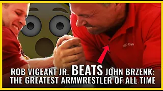 RVJ beats John Brzenk (The greatest armwrestler of ALL TIME)
