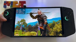 The Witcher 3 Wild Hunt - it looks incredible on Lenovo Legion GO - handheld gameplay | 1200p