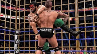 WWE 2K17 Battleground 2017 - Randy Orton vs Jinder Mahal Match Highlights!