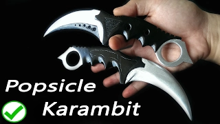 CS:GO Popsicle Karambit knife DIY tutorial