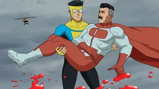 Invincible SAVED Omni man | Invincible Episode 7