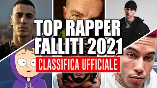 CLASSIFICA FINE ANNO : TOP RAPPER FALLITI NEL 2021  by Arcade Boyz