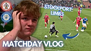 LOUIE BARRY SENDS 2K COUNTY FANS WILD!! 🤯 | Accrington Stanley 1-3 Stockport | Match Vlog