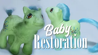 Saving another Argie Baby! - My Little Pony Baby Confetti Top Toys Restoration