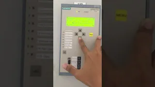 How to Check Relay Setting of SIEMENS SIPROTEC 7SJ62 Relay protection
