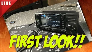 Icom IC-705 First Look Live with your questions & comments