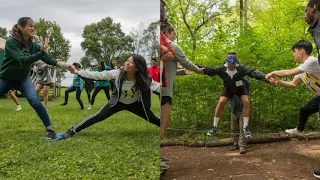 Milstein Program Ropes Course Team Challenge