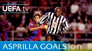 Tino Asprilla hat-trick: Newcastle v Barcelona 1997