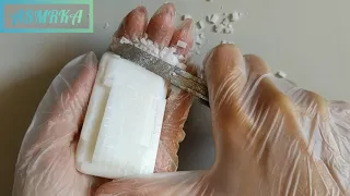 АСМР резка мыла кубиками. Супер релакс видео.