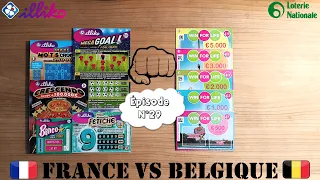 🔥 Grattage France VS Belgique #29 • Illiko / Loterie Nationale 🔥