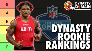 POST-COMBINE ROOKIE RANKINGS AND TIERS – Part 1 (Dynasty Fantasy Football 2023)