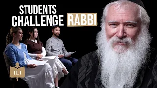 Is Judaism Even A Religion? | University Students Question Rabbi
