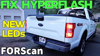 F150 LED Hyper Flash Fix with FORScan