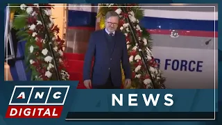 Czech Republic PM arrives in PH for bilateral meeting with Marcos | ANC