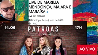 MARILIA MENDONÇA LIVE, 14/06, MAIARA E MARAISA LIVE, LIVE DO MAIARA E MARAISA HJ,