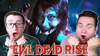 EVIL DEAD RISE (2023) *REACTION* RISE OF THE NECROMOMMYCON! (MOVIE COMMENTARY)