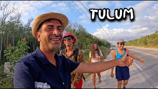 Tulum'da yeni arkadaşlar edindim 🇲🇽