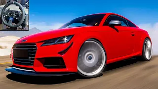 Check this Audi TTS Coupe - FH5 - Steering Wheel Logitech G920