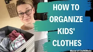 How to organize kids' clothes || Simplify Your Life: Mom Hacks