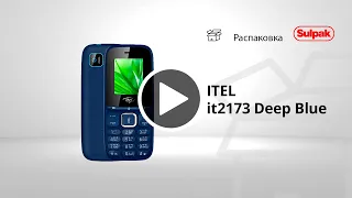 Мобильный телефон ITEL it2173 Deep Blue