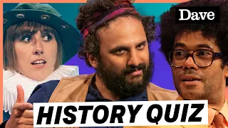 Maisie Adam, Nish Kumar & Rosie Jones Take a HISTORY QUIZ | Question Team | Dave