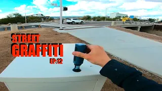Graffiti Ep12: "StOp TaGgInG YoU F****t!" | Street Tagging + XL Chrome Throw.