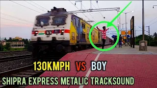 130 kmph Shipra Express Metalic Tracksound @soumyajitchakraborty07