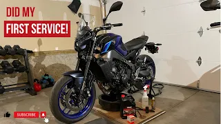 2022 YAMAHA MT-09 First Service!