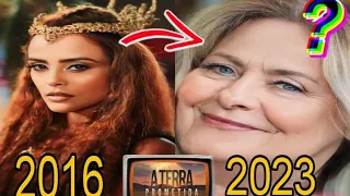 🔴A TERRA PROMETIDA! ANTES E DEPOIS DO ELENCO ➕ IDADE ATUAL#viral #fypシ゚viral