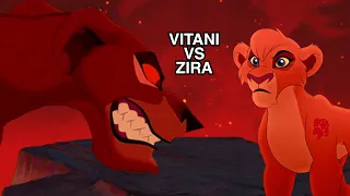 Vitani Vs Zira - O Rei Leão - (FANMADE)