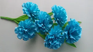 How to Make Easy And Beautiful Paper Flower | Making Flowers out of Paper