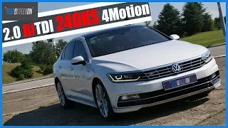 NAJSNAŽNIJI 2.0 DIZEL sa 240ks!!!!TEST Passat B8 2.0 BiTDI 4Motion R-line