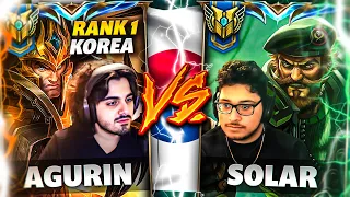 RANK 1 Gangplank FACES OFF against The Rank 1 AGURIN In Korea...