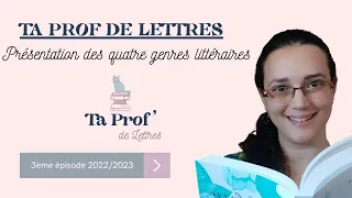 Quels sont les 4 GENRES LITTERAIRES à connaître IMPERATIVEMENT ? 🧐