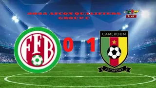2023 AFCON QUALIFIERS GROUP C | MATCHDAY 1 - (BURUNDI 0 # 1 CAMEROUN) - Friday 09th June 2022