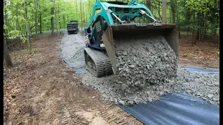 Installing a new driveway