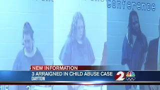 3 arraigned in child abuse case