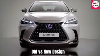 2022 Lexus NX Old vs New Design