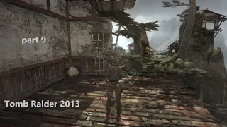 Tomb Raider 2013 gameplay walkthrough Normal mode part 9 [Meeting Roth]