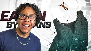 Reacting to BEING EATEN by GODZILLA and other TITANS