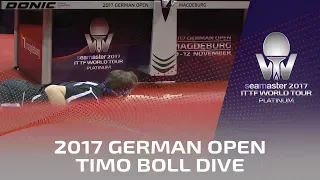 2017 German Open | Timo Boll Dive
