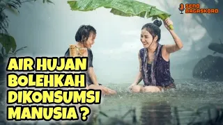 APAKAH AIR HUJAN BISA DIMINUM ?