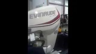 2014 Evinrude 25hp power trim