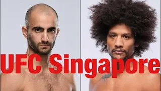 Giga Chikadze Vs Alex Caceres Set For UFC Singapore! Early Prediction!