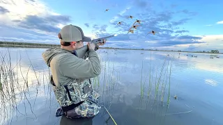 This Slough was Loaded with Ducks! (Duck Hunting)