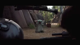 BABY YODA drinks 15 min | 1080p Full HD The Mandalorian!