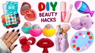 14 DIY BEAUTY HACKS AT HOME - Makeup Tricks - Summer Hair Styles - Style and more...